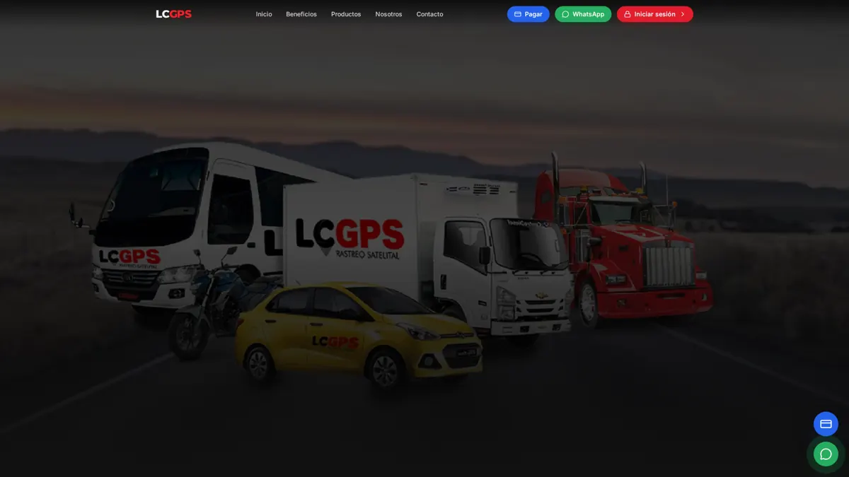 Captura del proyecto LC-GPS: Rastreo de flotas